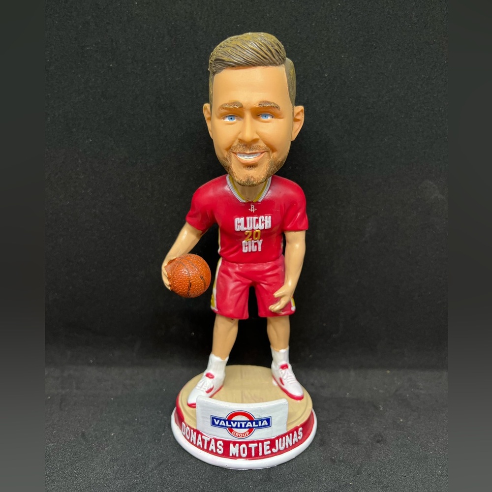 Donatas Motiejunas Houston Rockets D-Mo 2016 Season Limited Edition Bobblehead